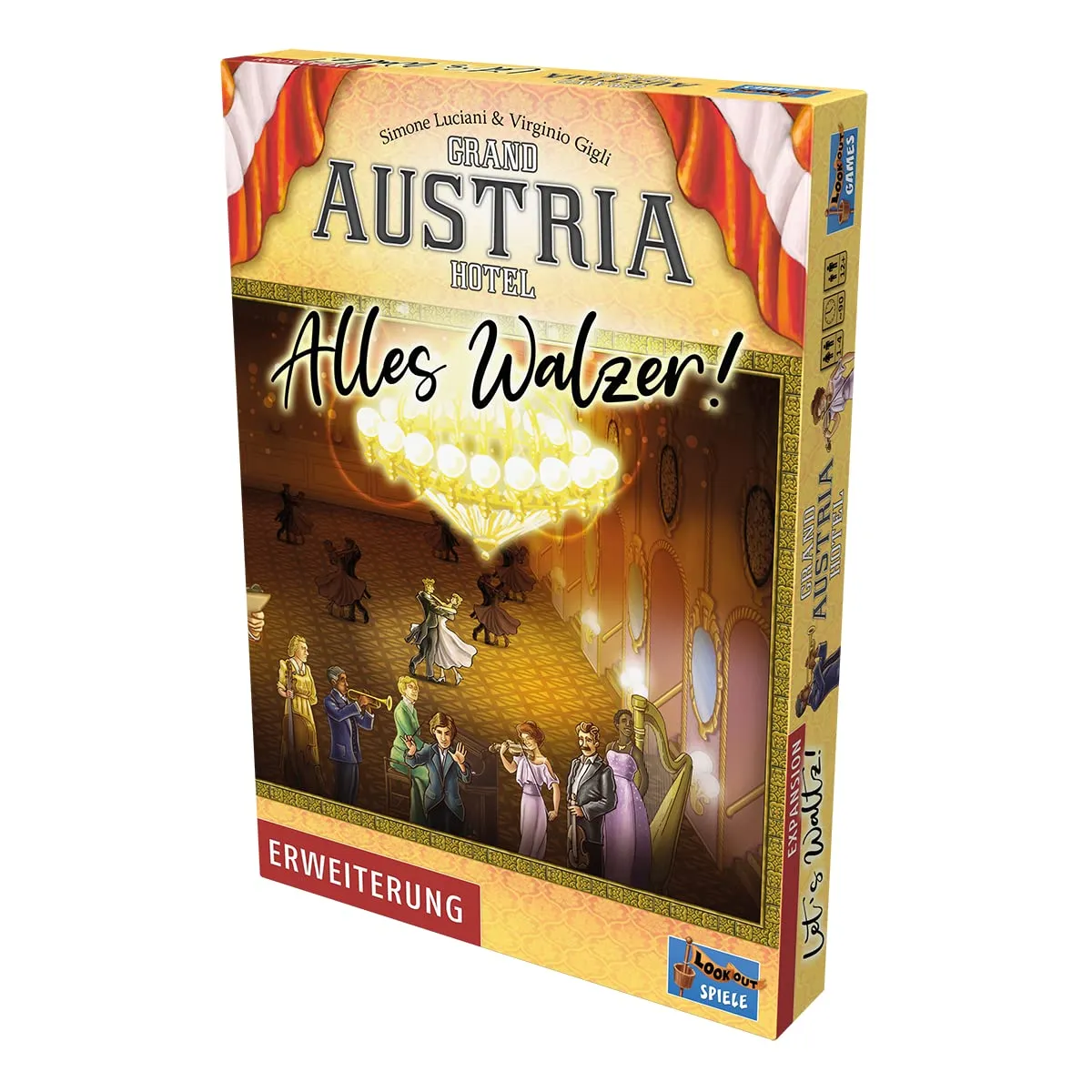 Lookout Grand Austria Hotel Alles Walzer Erweiterung Solo-Modus