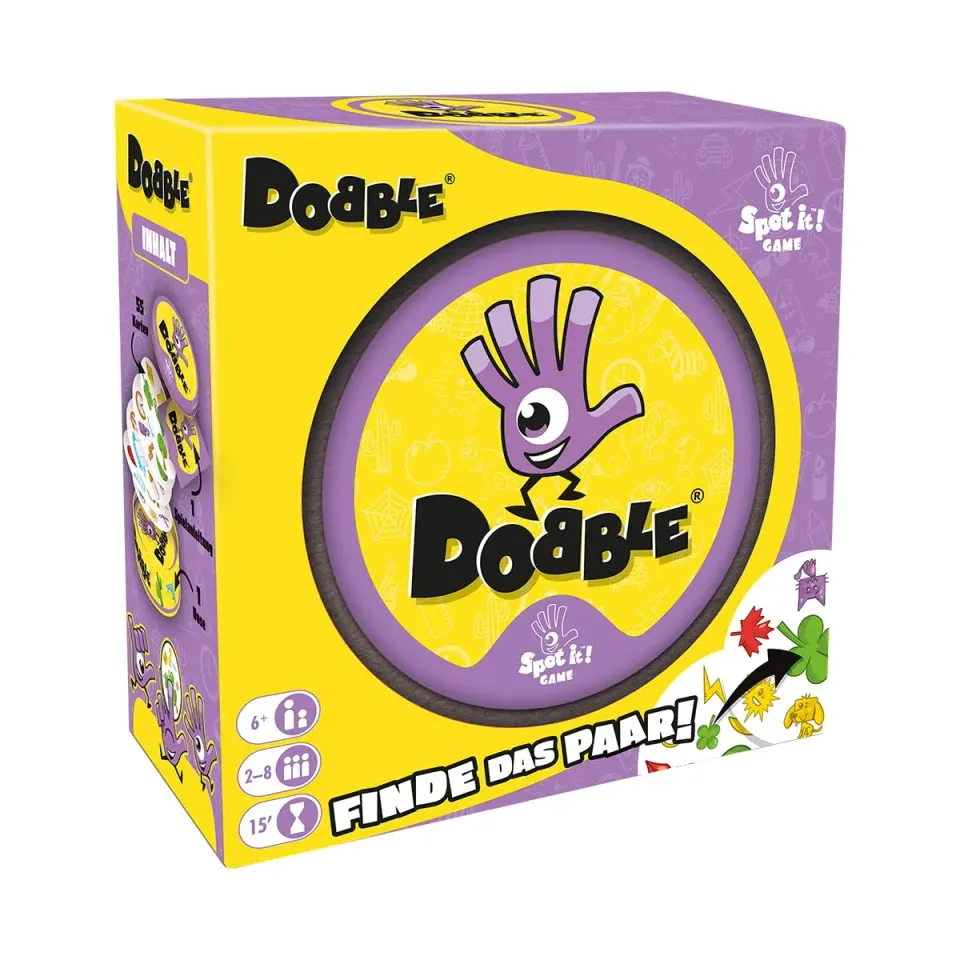 Asmodee Dobble Classic Kartenspiel Eco-Sleeve Symbole