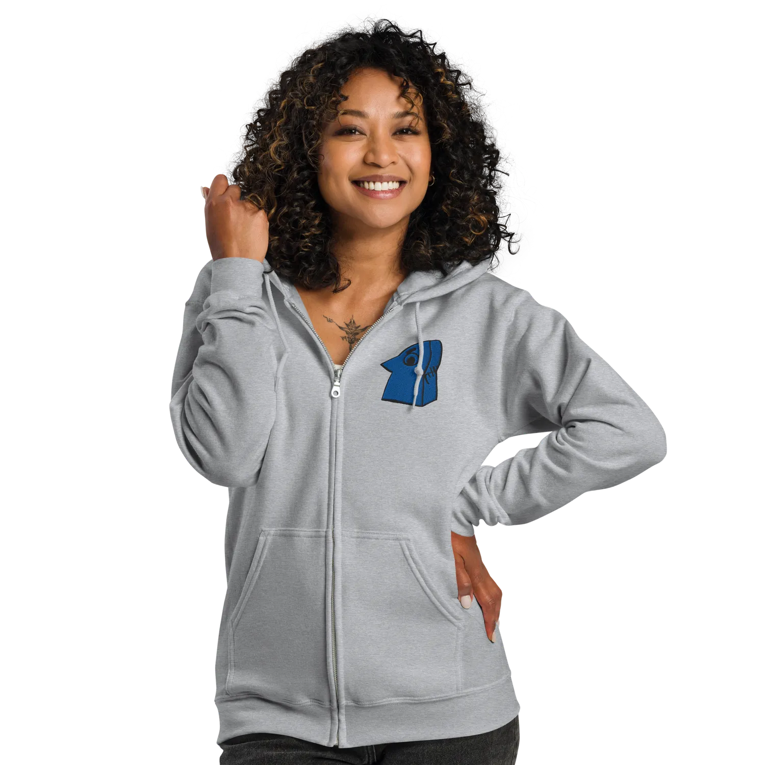 Leder Games Root Eyrie Zip Hoodie Fleece schwarz