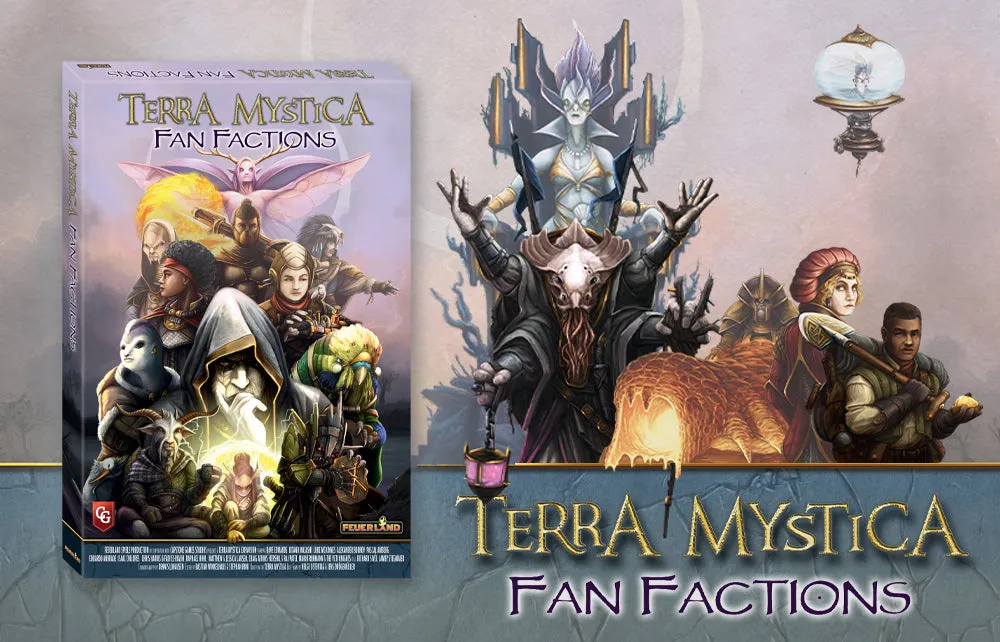Capstone Games Terra Mystica Fan Factions Erweiterung 20 Fraktionen