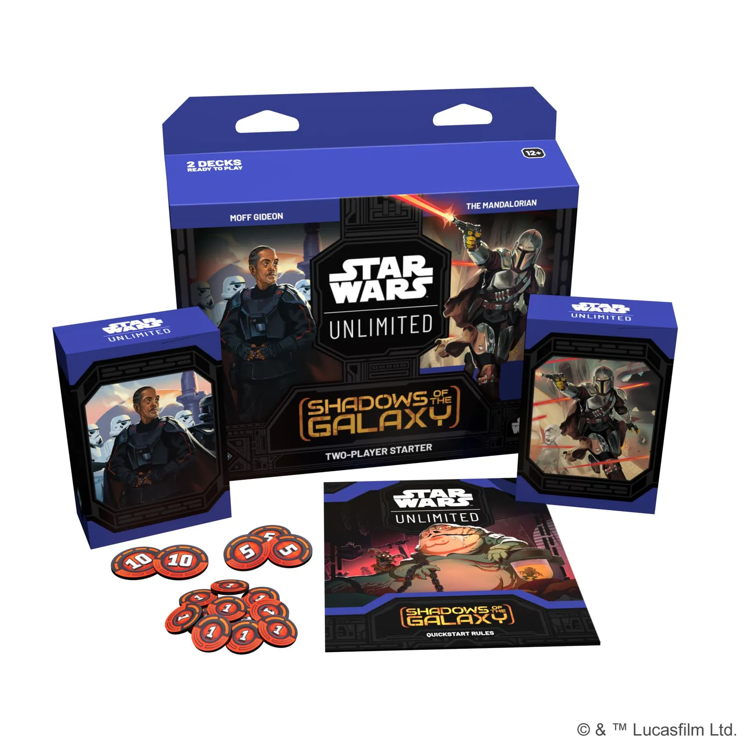 Fantasy Flight Star Wars Unlimited Shadows Starter Englisch