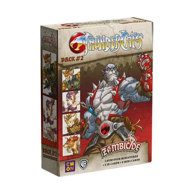 CMON Zombicide Thundercats Pack 2 Erweiterung Helden deutsch