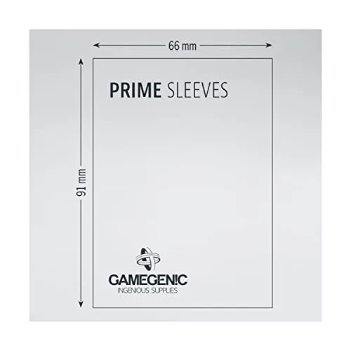 Gamegenic Prime Double Sleeving Kartenhüllen 100 schwarz