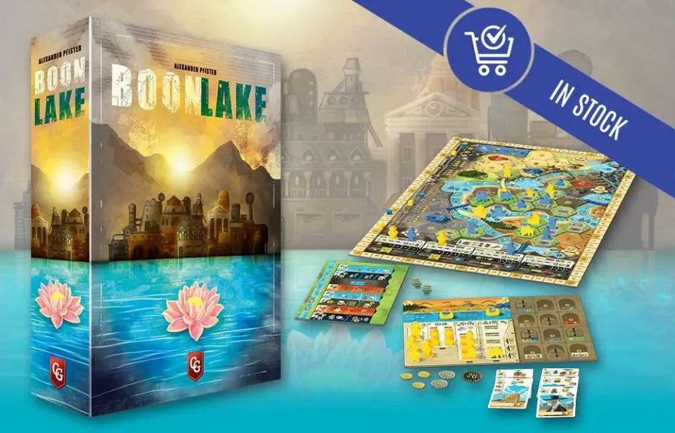 Capstone Games Boonlake Brettspiel Expertenkennspiel