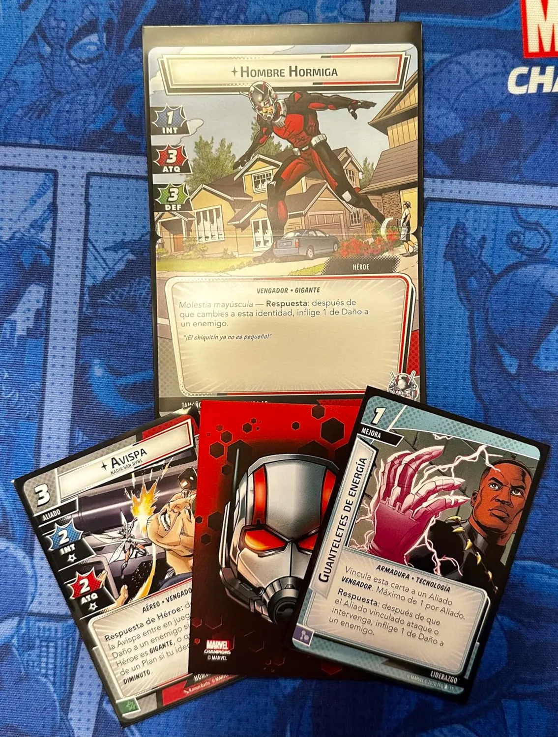 Gamegenic Marvel Champions Ant-Man Kartenhüllen 2er-Pack matt