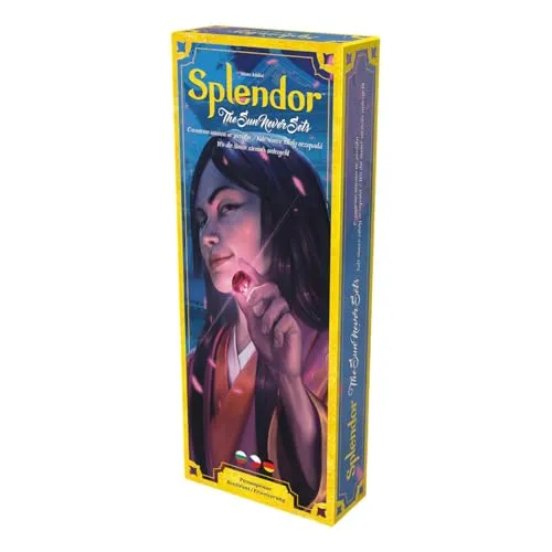 Asmodee Splendor The Sun Never Sets Erweiterung 2 Module Festungen