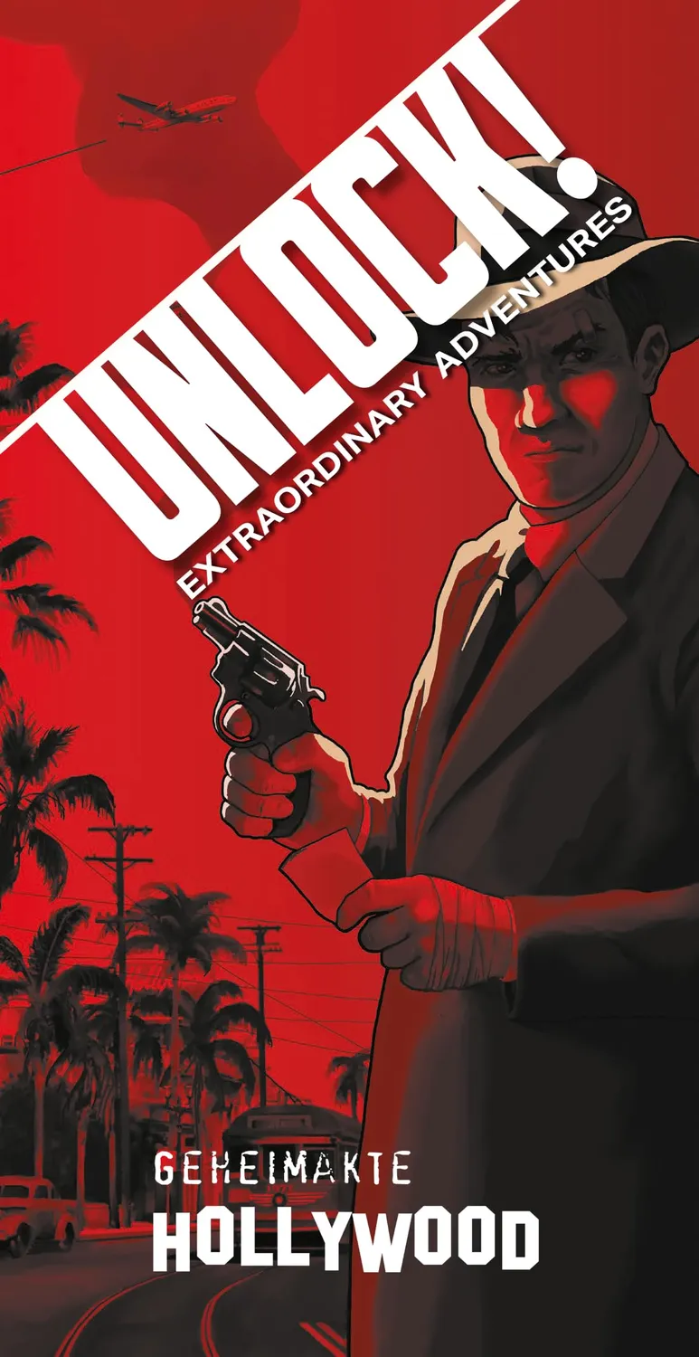 Unlock Geheimakte Hollywood Escape-Rätselspiel Deutsch 1-6 Spieler