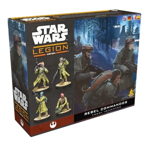 Asmodee Star Wars: Legion Rebel Commandos Erweiterung 7 Figuren