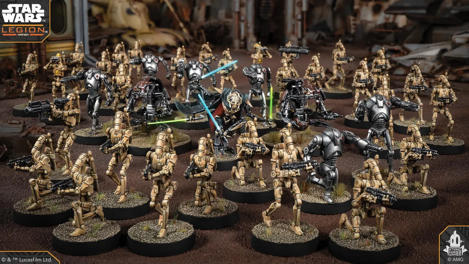 Asmodee Star Wars Legion Separatist Alliance Starterset Deutsch