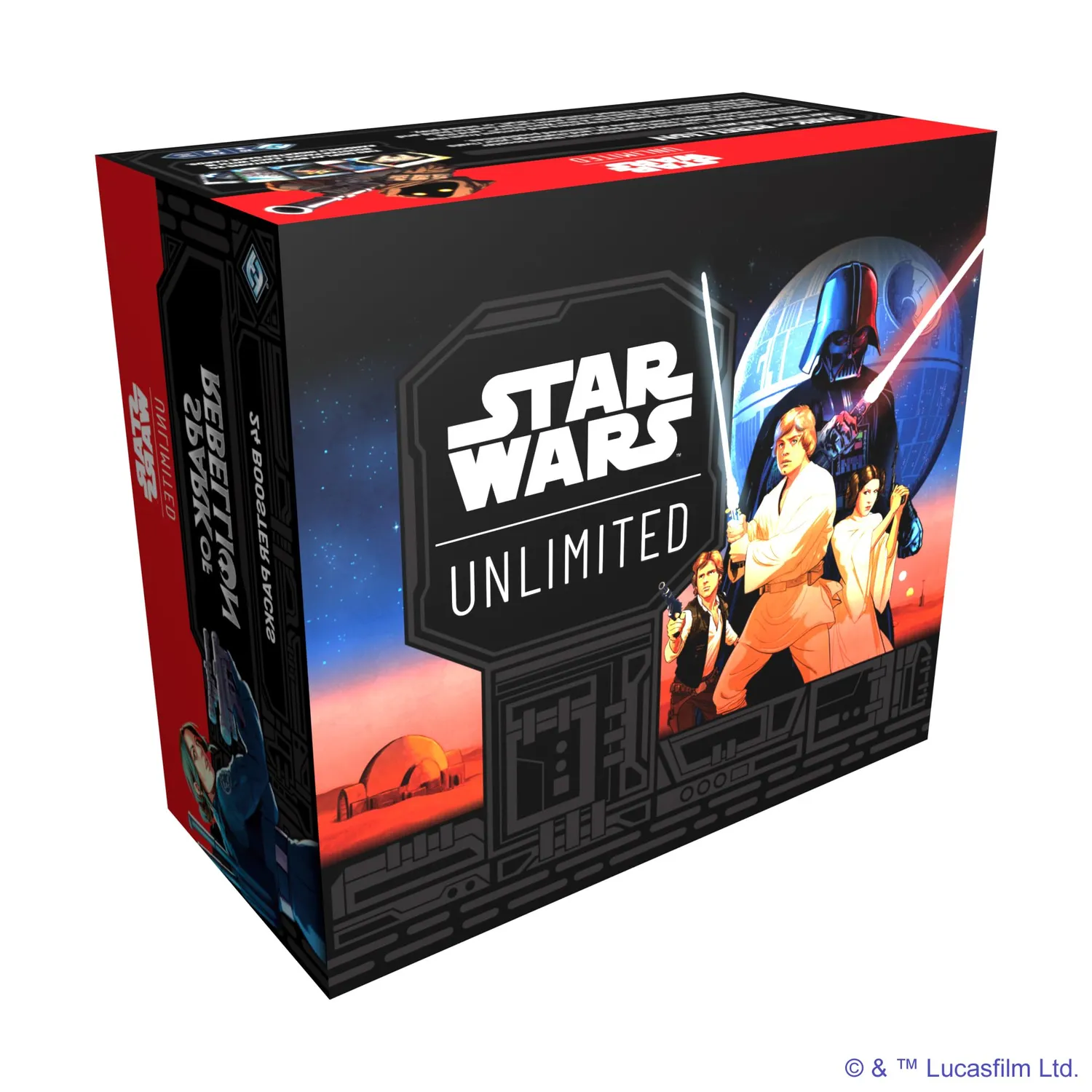 Star Wars Unlimited Spark of Rebellion Booster Display 24er