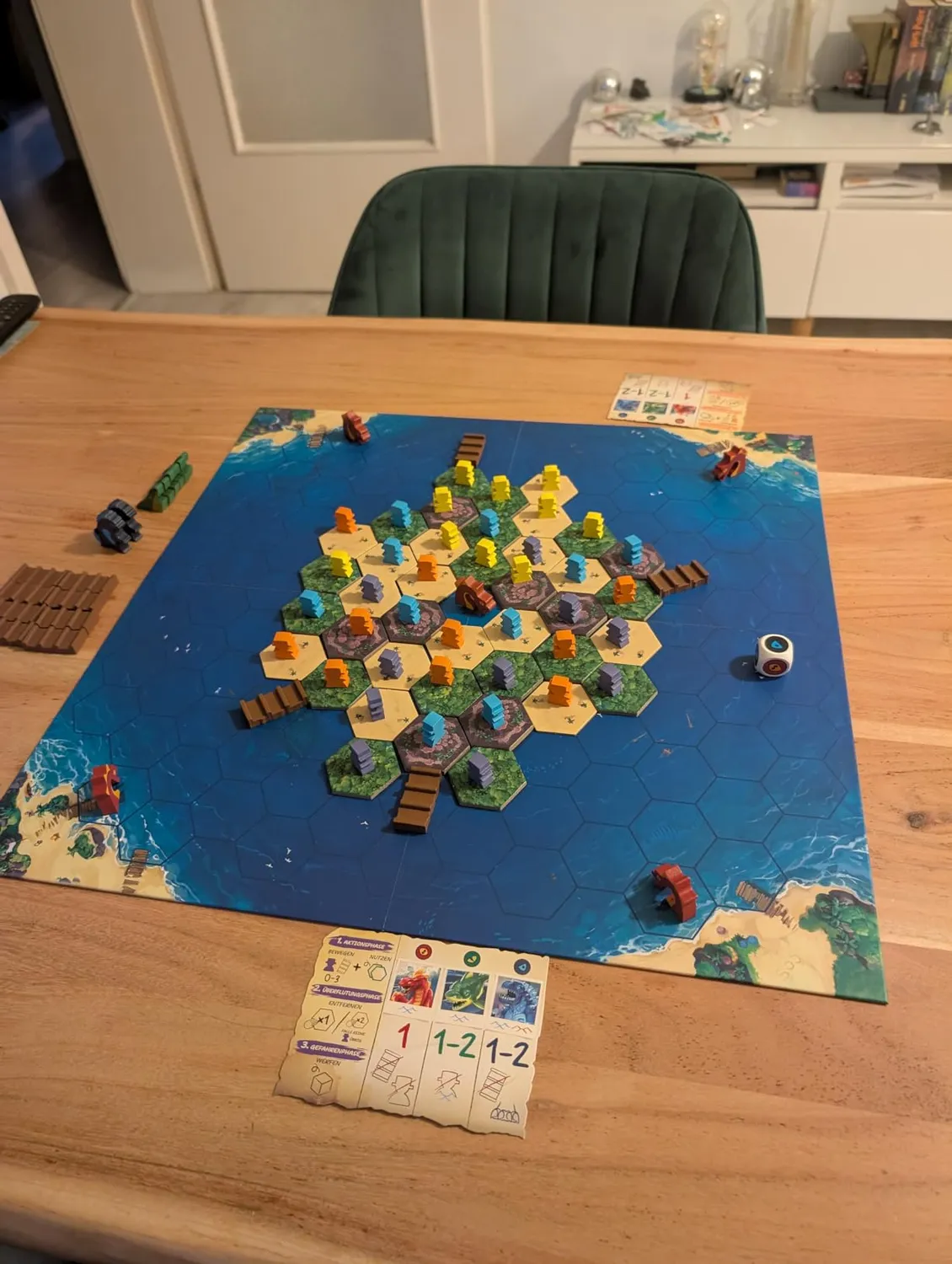 Zygomatic Survive the Island Grundspiel Brettspiel Deutsch 2-5 Spieler
