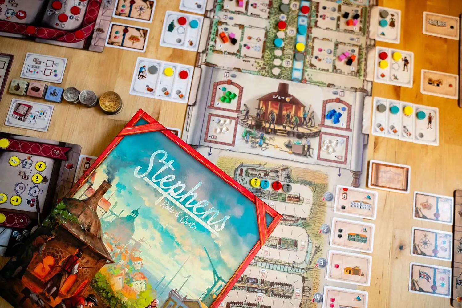 Capstone Games Stephens Brettspiel Basisspiel