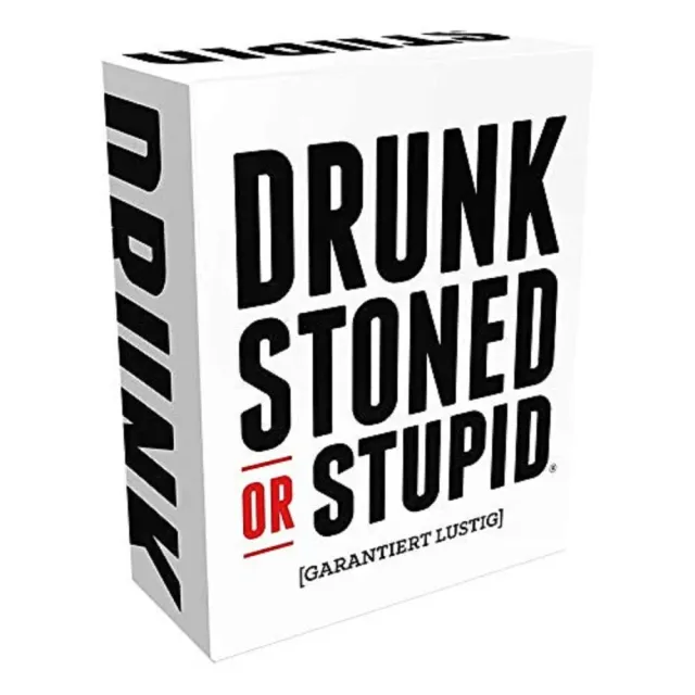 Cojones Drunk, Stoned or Stupid Partyspiel Deutsch ab 18