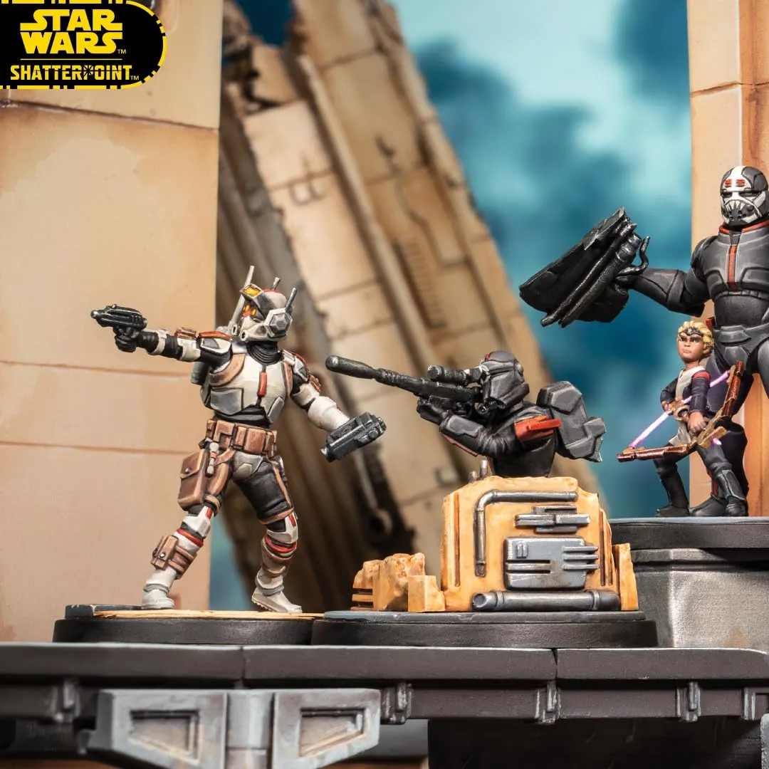Star Wars Shatterpoint Clone Force 99 Squad Pack Erweiterung 5 Miniaturen
