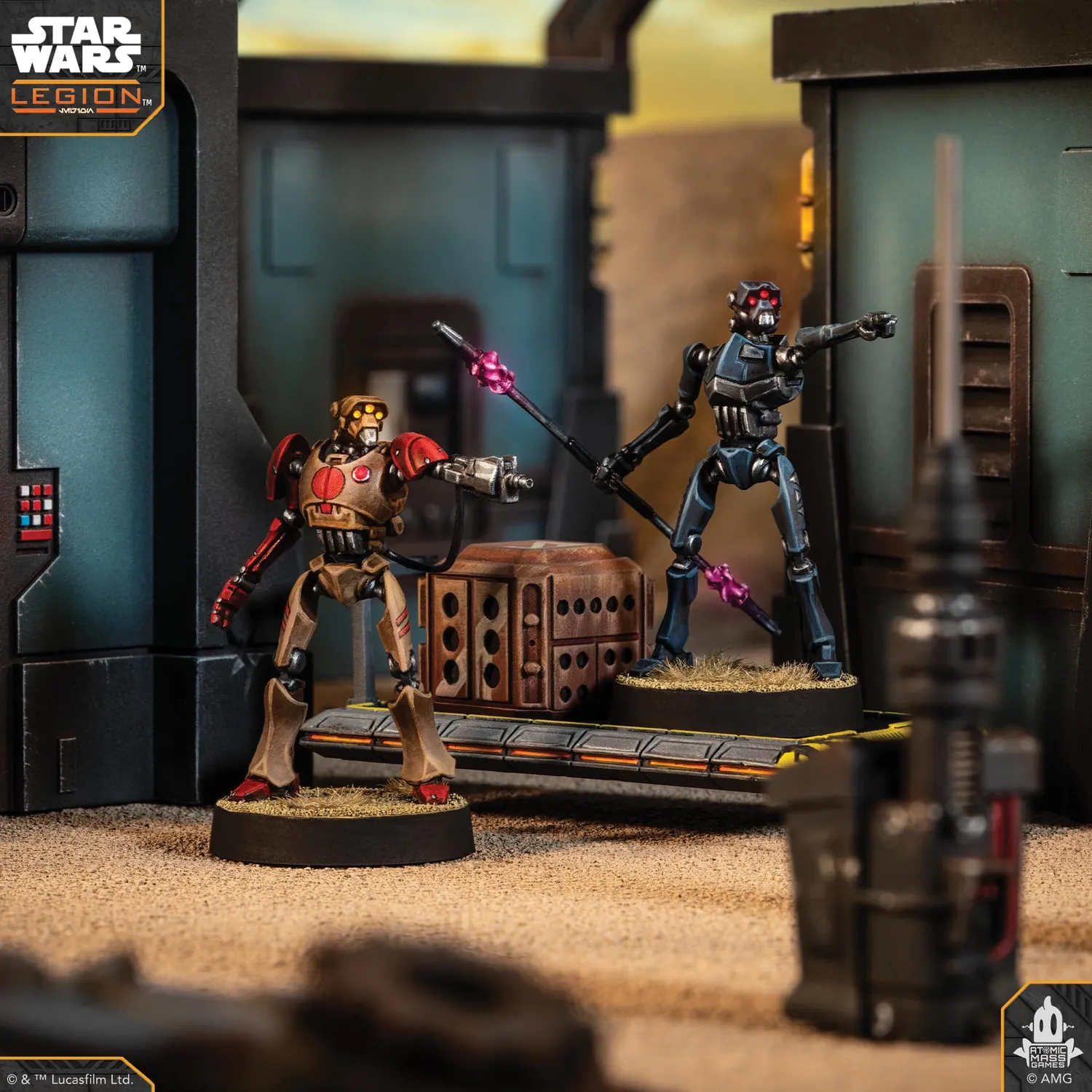 Asmodee Star Wars: Legion Supertaktik-Kommandodroide Tabletop-Erweiterung