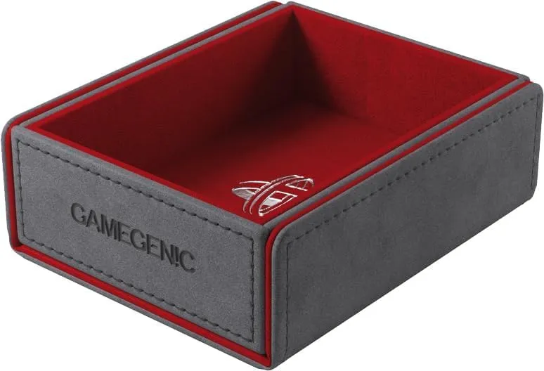 Gamegenic Token Keep Kartenbox Grau Rot 80 Karten