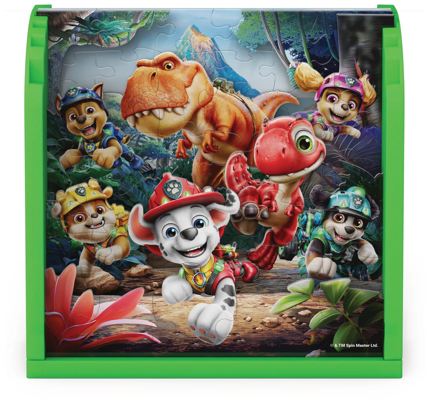 PAW Patrol Dino Movie Schicht-Puzzle 5-in-1 125 Teile