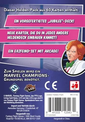 Fantasy Flight Marvel Champions Jubilee Helden-Pack deutsch