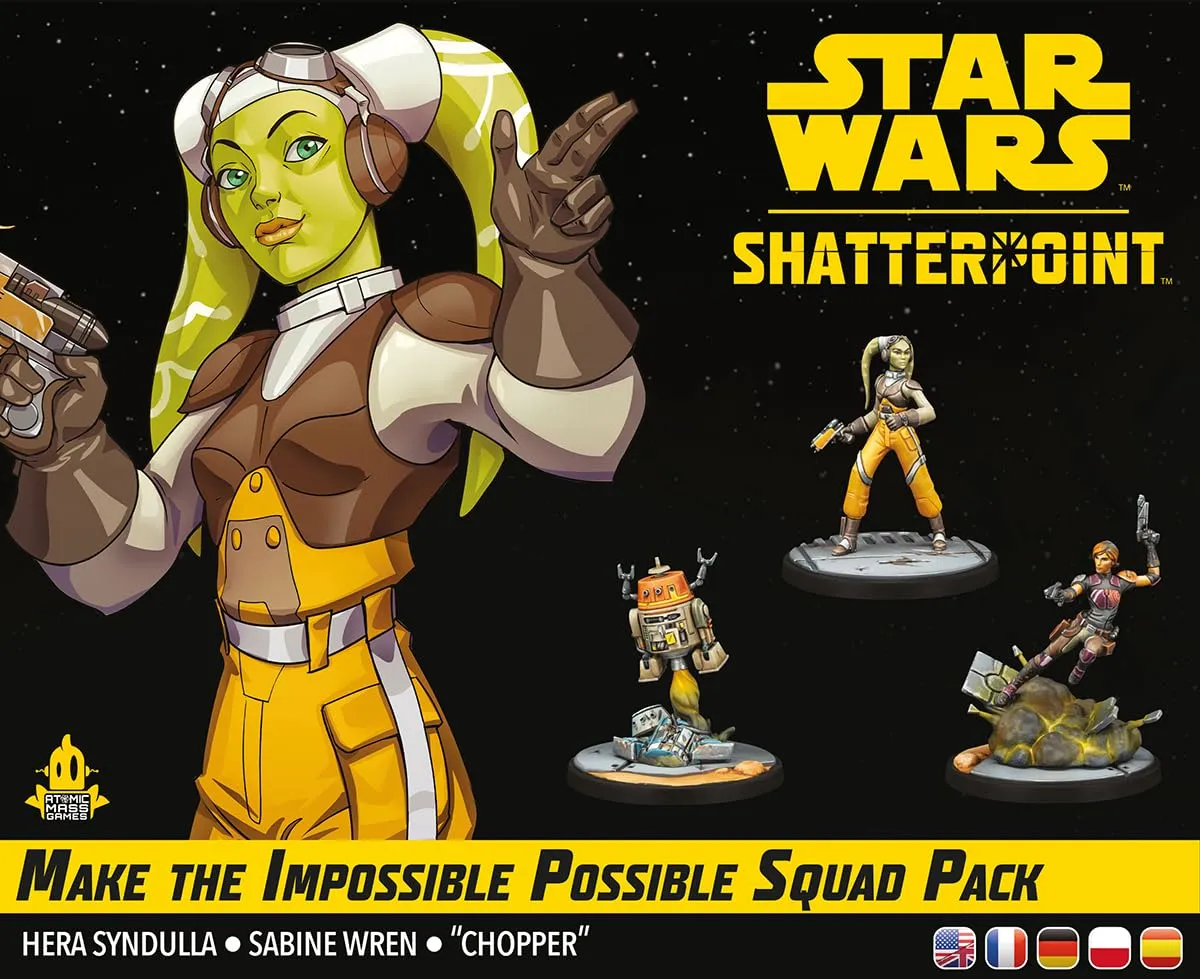 Atomic Mass Games Star Wars Shatterpoint Unmögliche Squad Pack Deutsch