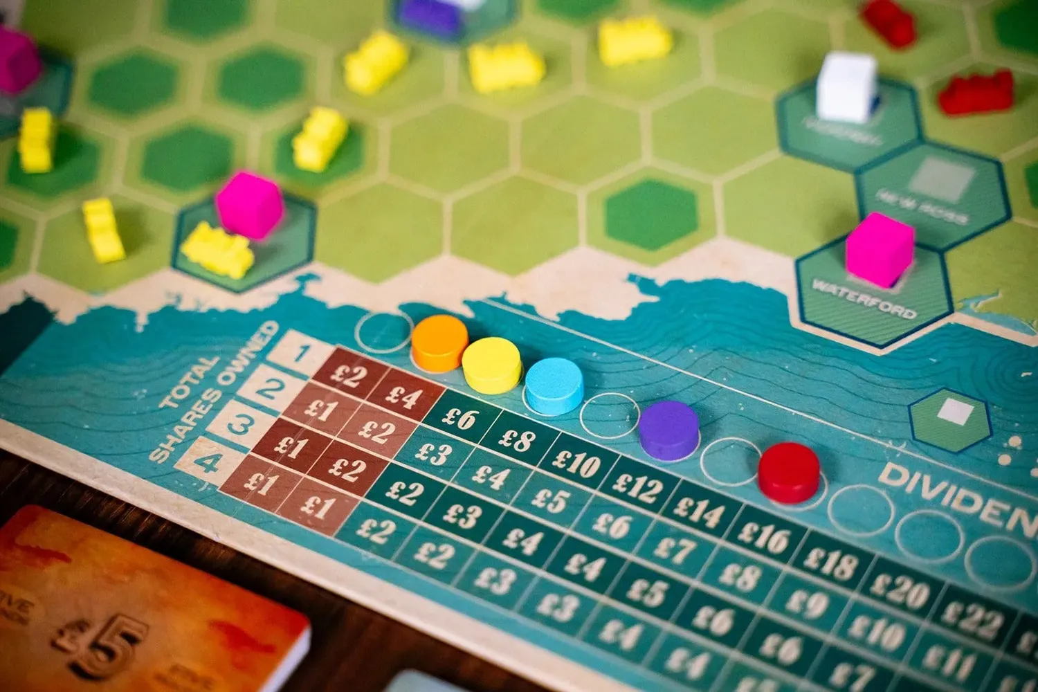 Capstone Games Irish Gauge Iron Rail Eisenbahnspiel