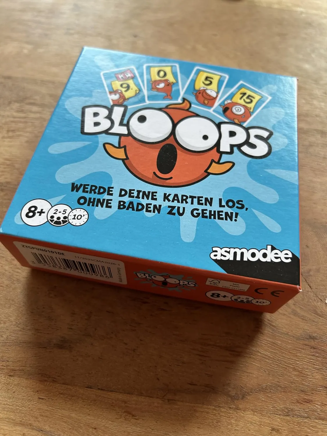 Space Cow Bloops Kartenspiel Familienspiel ab 8 Jahren Deutsch