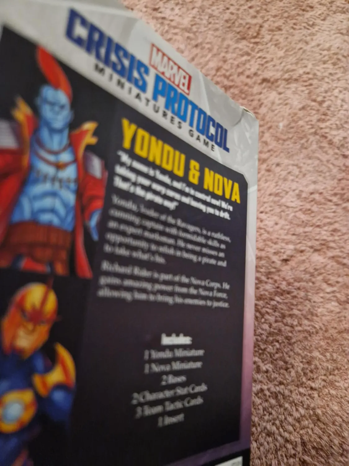 Marvel Crisis Protocol Yondu Nova Charakterpack Tabletop