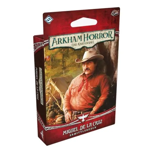 Asmodee Arkham Horror Kartenspiel Miguel de la Cruz Ermittlerdeck