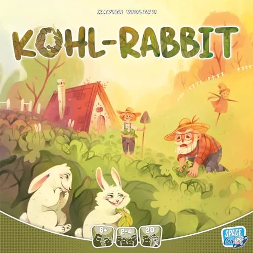 Space Cow Kohl-Rabbit Kinderspiel 2-4 Spieler Deutsch