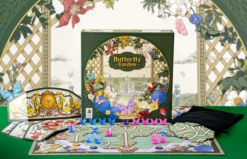 Capstone Games Butterfly Garden Brettspiel mit Mini-Erweiterung