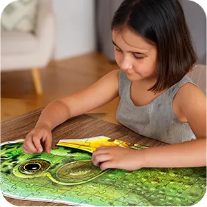 Genius Games Ochsenfrosch Bodenpuzzle 100 Teile Anatomie