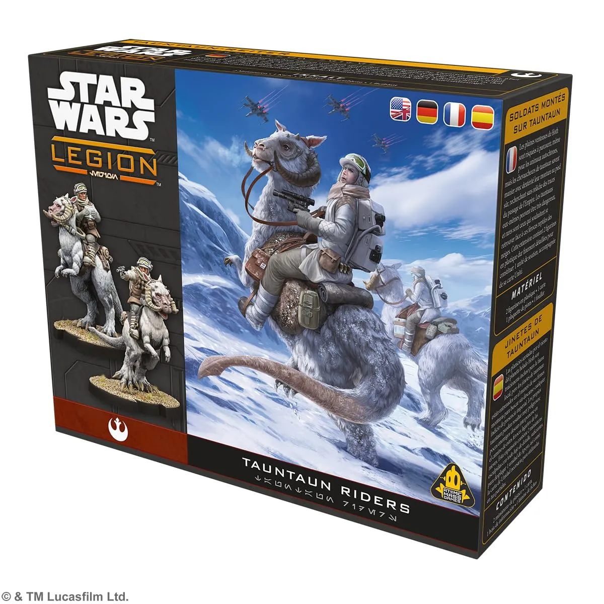 Asmodee Star Wars Legion Tauntaun Riders Erweiterung 2 Figuren