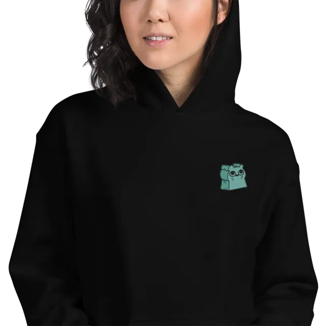 Leder Games Root Riverfolk Hoodie M schwarz Baumwolle