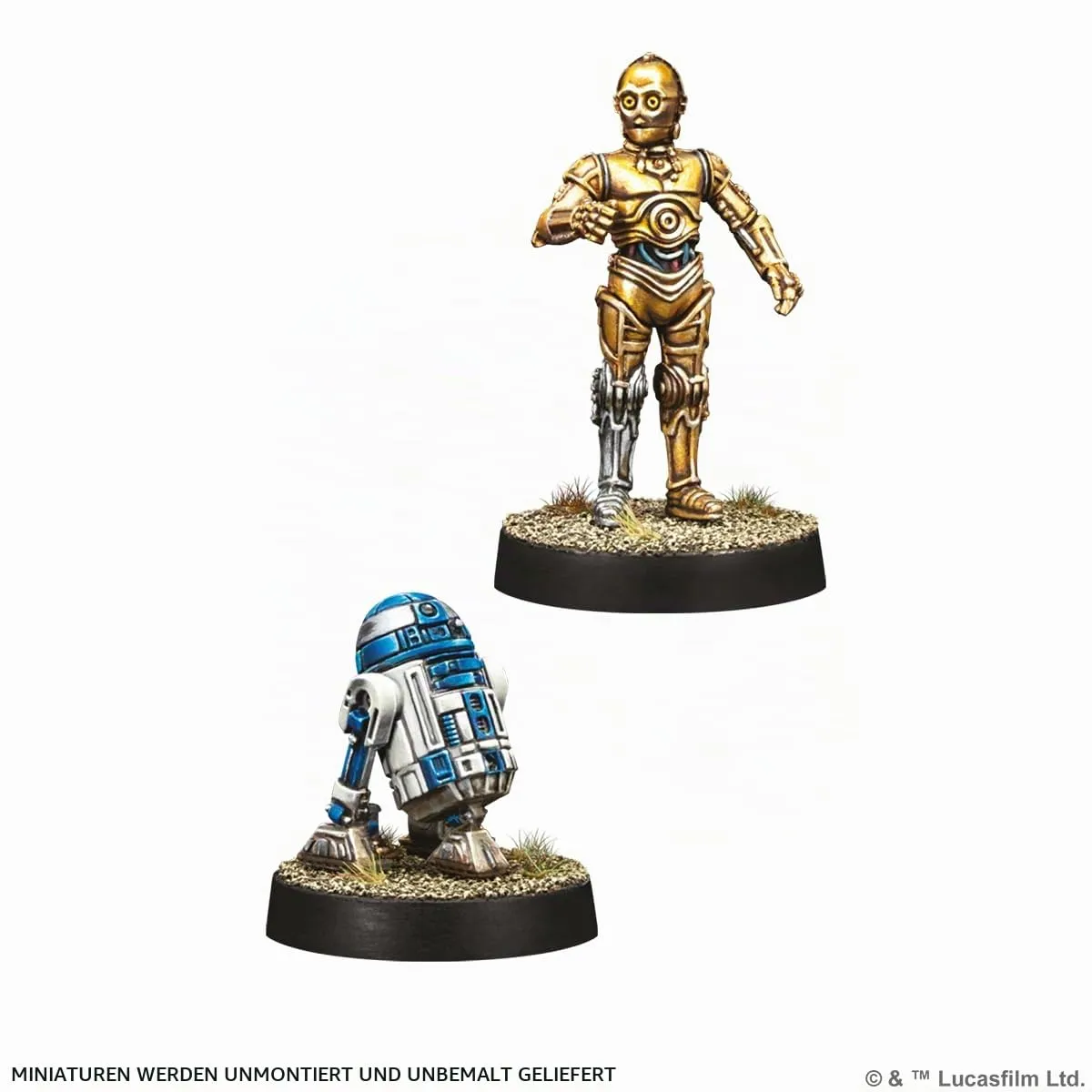 Asmodee Star Wars Legion R2-D2 & C-3PO Erweiterung Agenten