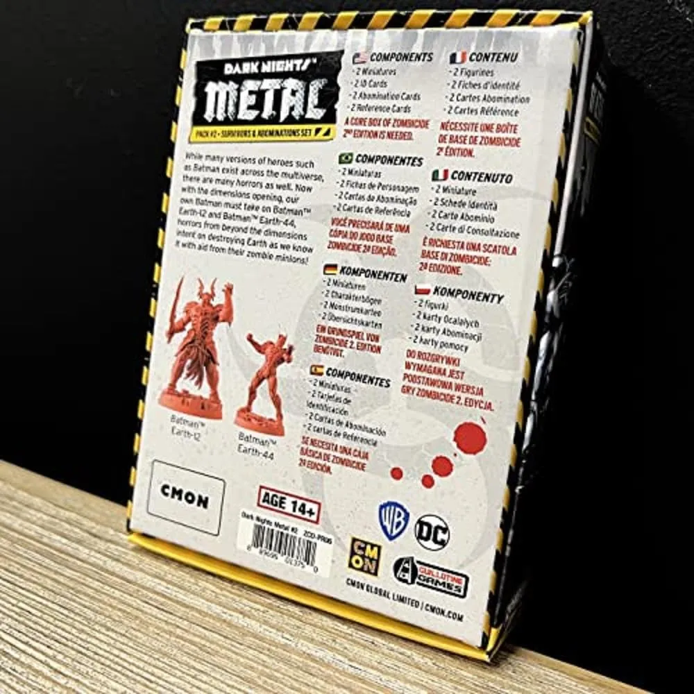 CMON Zombicide 2. Edition Batman Pack 2 Erweiterung kooperativ