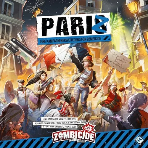 Asmodee Zombicide 2. Edition PariZ Erweiterung Kampagne