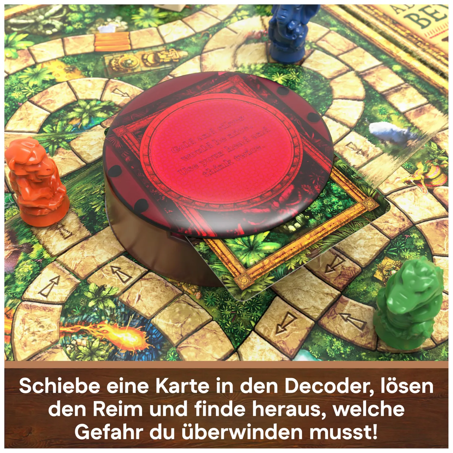 Jumanji Neuauflage 2026 Familienspiel Brettspiel 2-4 Spieler
