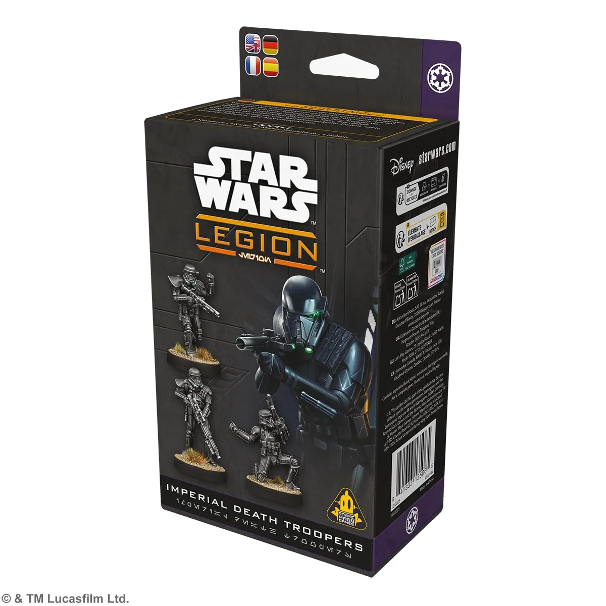 Asmodee Star Wars Legion Imperial Death Troopers Erweiterung Elite