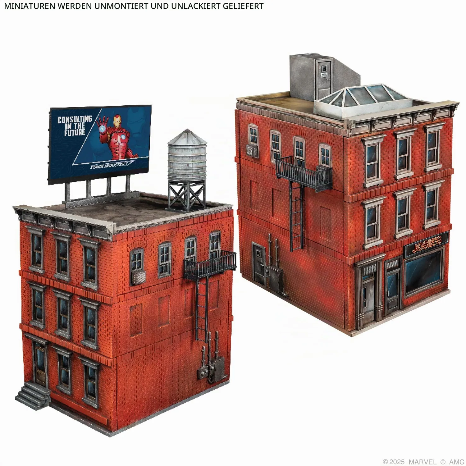 Marvel Crisis Protocol NYC City Block Terrain-Pack