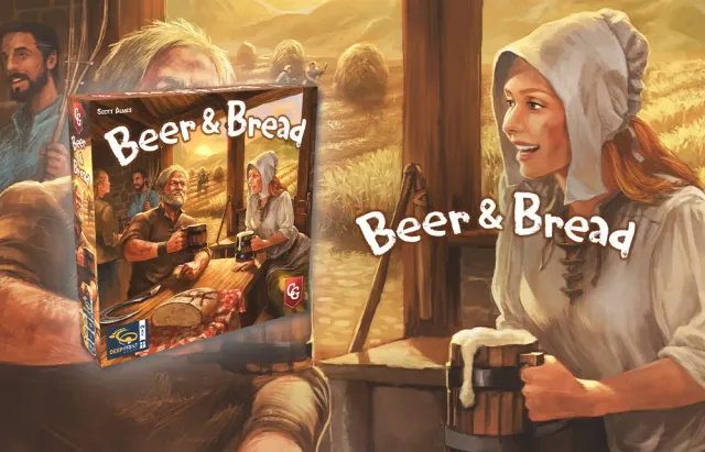 Capstone Games Beer & Bread Kartenspiel für 2 Spieler