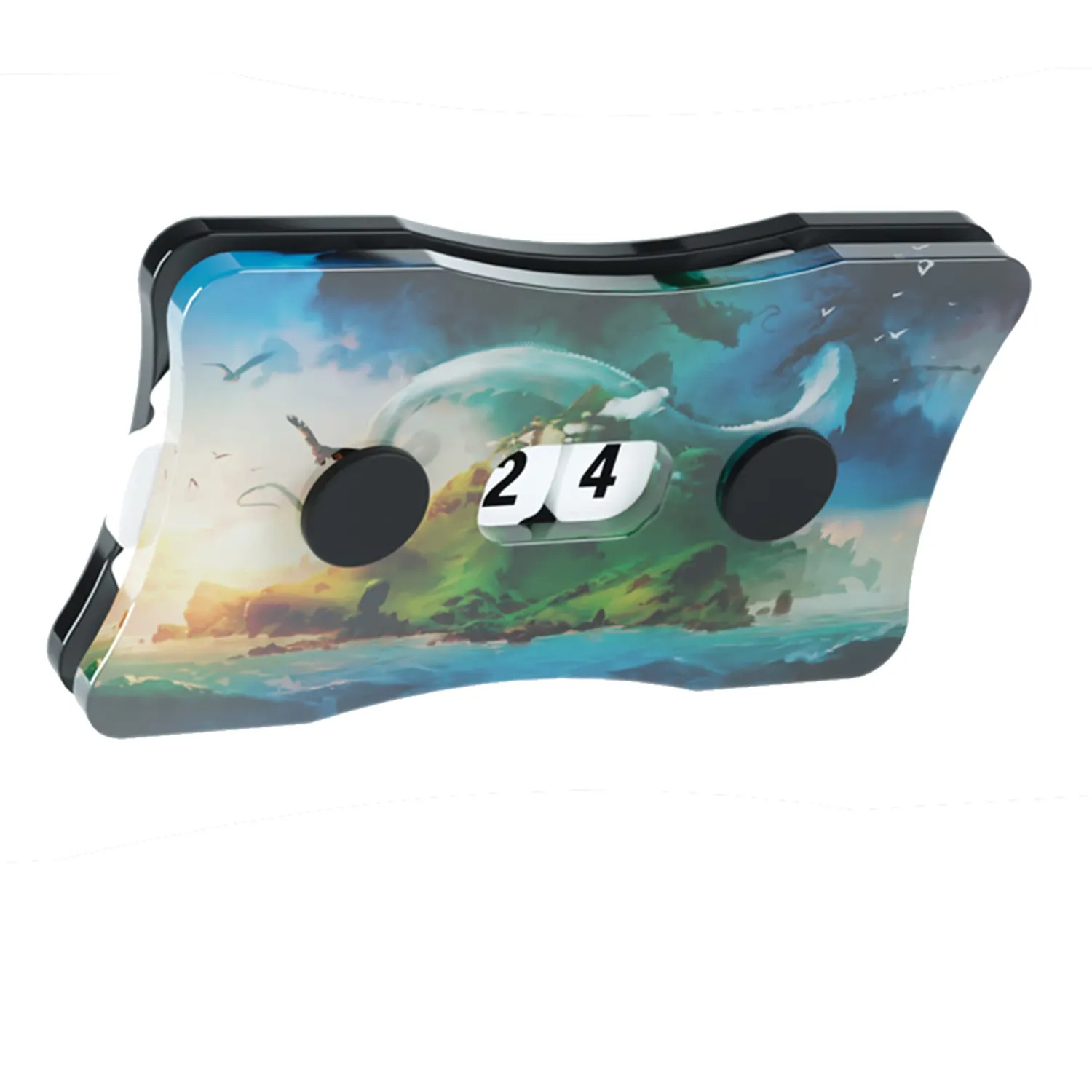 Gamegenic Life Counters Double Dials Island Lebenspunktezähler