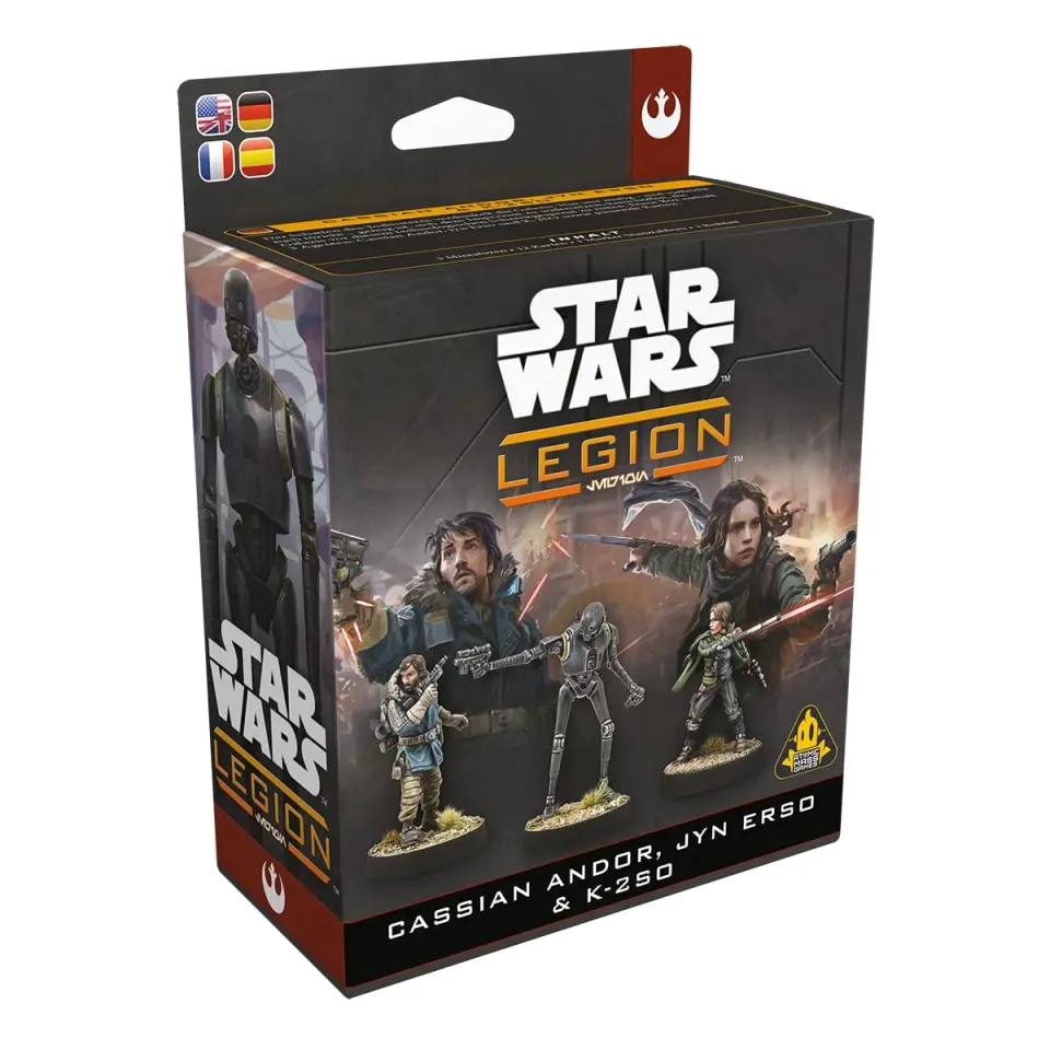 Asmodee Star Wars: Legion Cassian Andor Jyn Erso K-2SO Erweiterung