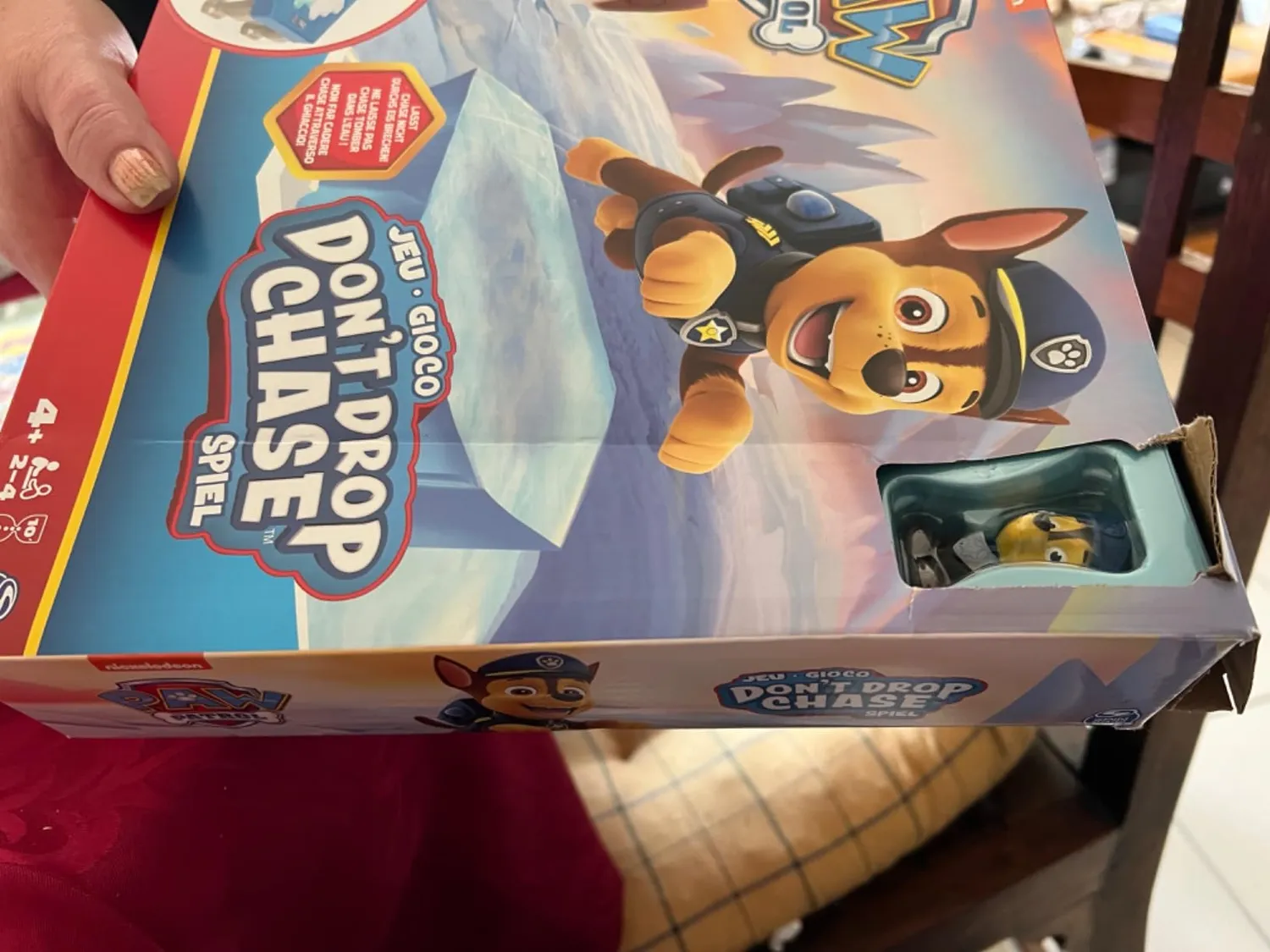 Spin Master PAW Patrol Don't Drop Chase Kinderspiel 2-4 Spieler