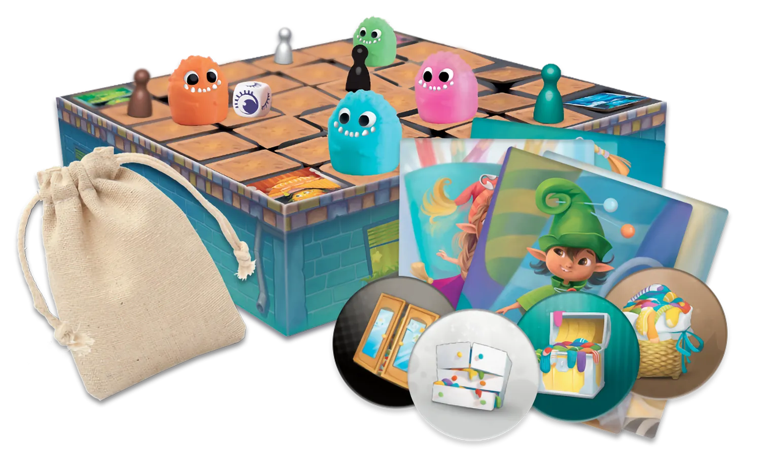 Cranio Sock Monsters Kinderspiel Socken
