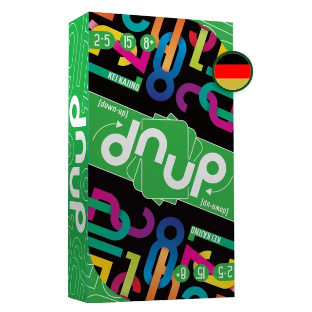 Asmodee dnup Kartenspiel 2-5 Spieler Wende-Karten