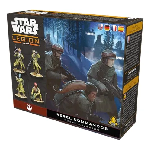 Asmodee Star Wars: Legion Rebel Commandos Erweiterung 7 Figuren