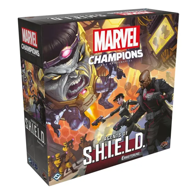 Marvel Champions Agents of S.H.I.E.L.D. Kartenspiel-Erweiterung Deutsch