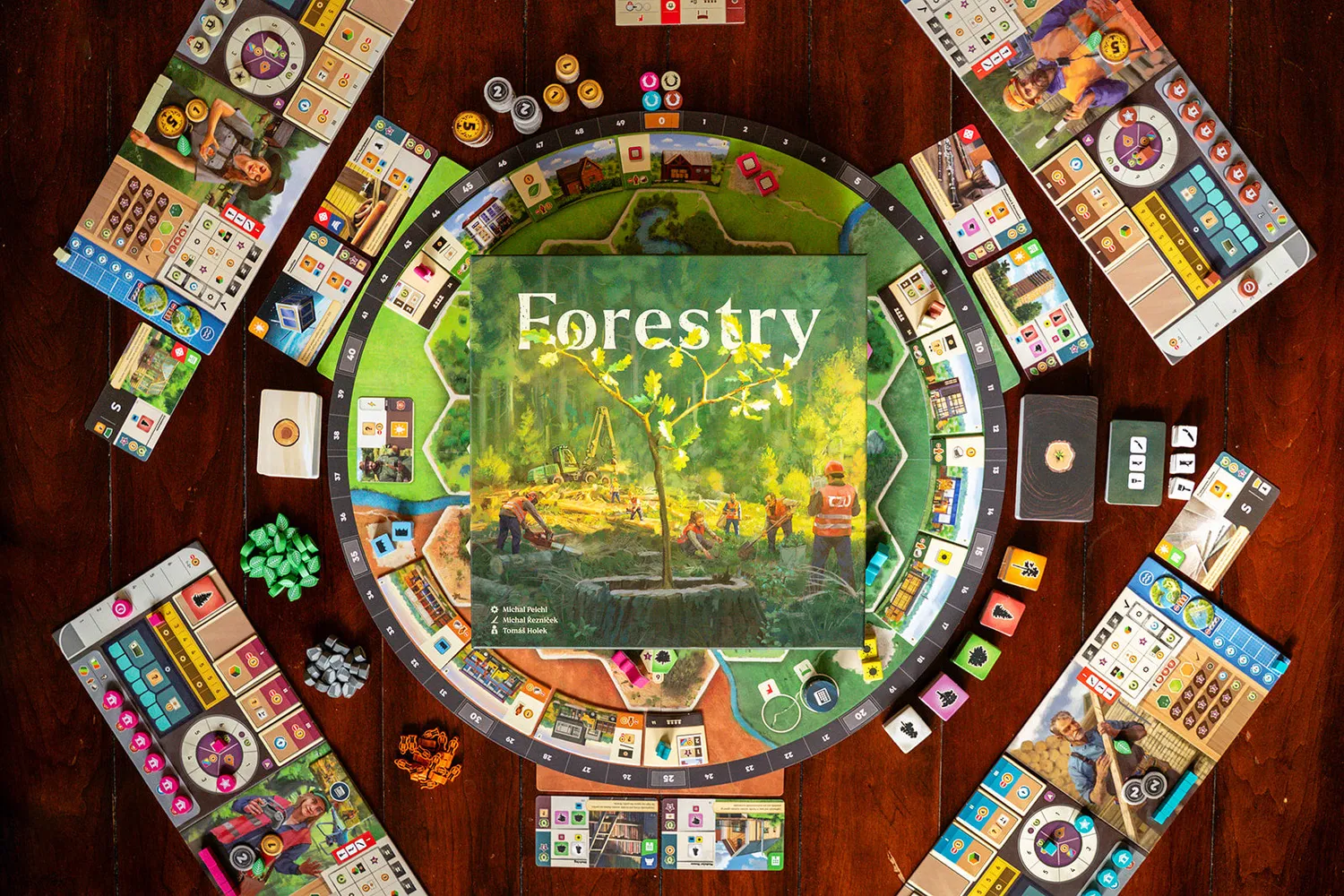 Capstone Games Forestry Brettspiel Strategiespiel
