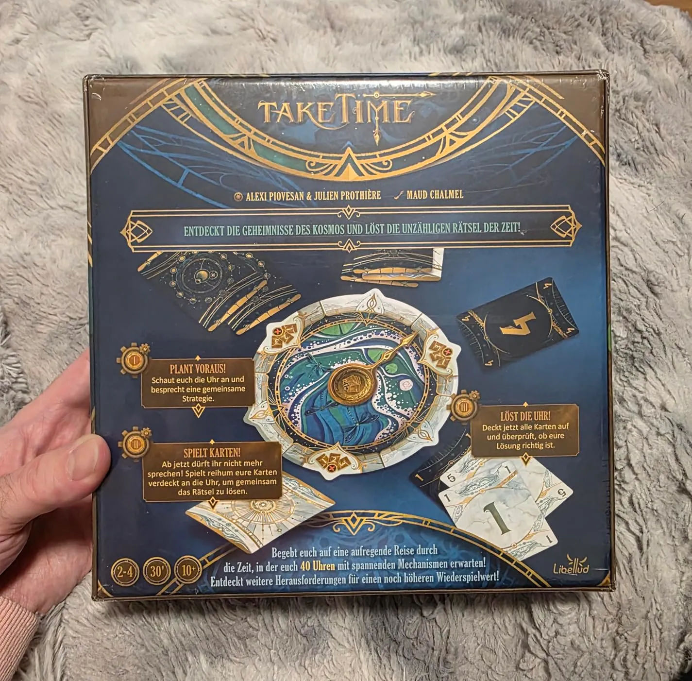 Asmodee Take Time Grundspiel kooperativ deutsch Familie