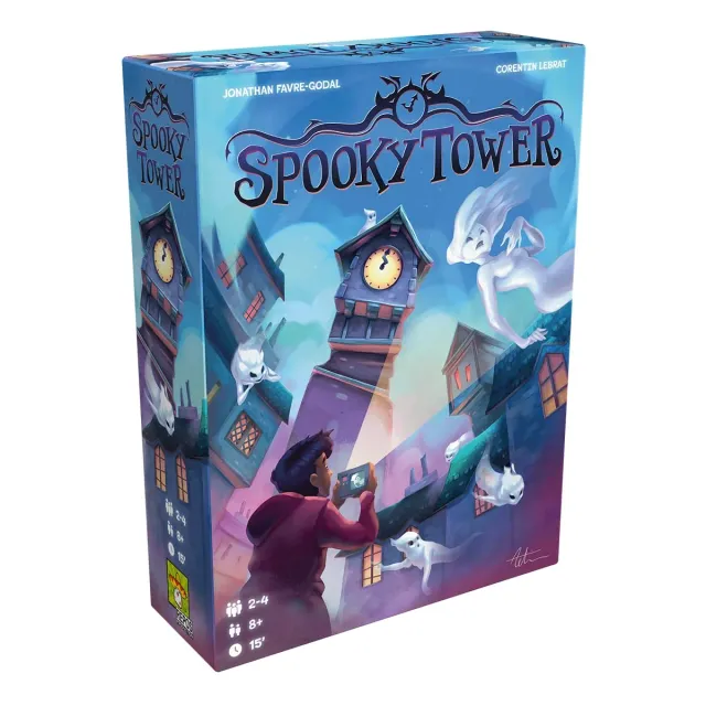 Space Cow Spooky Tower Familienspiel Deutsch 2-4 Spieler Gruselturm
