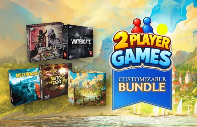 Capstone Games 2-Player Games Bundle Brettspiel-Set